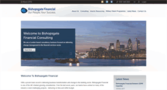 Desktop Screenshot of bishopsgate-financial.com
